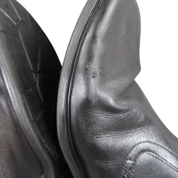 Hush Puppies Shoes Mens 10 Ankle Boots Shepsky Black Leather Zip Dress Classic main image 12